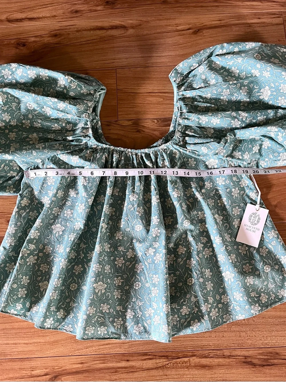 Tuckernuck Hyacinth House Emmy Cotton Floral Blouse New Small